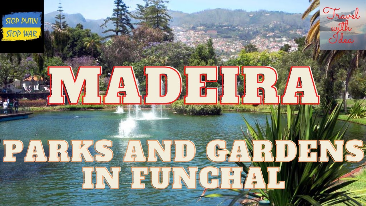 🌍MADEIRA. PARKS AND GARDENS IN FUNCHAL. WALKING TOUR #madeira #funchal #botanicalgarden #parks