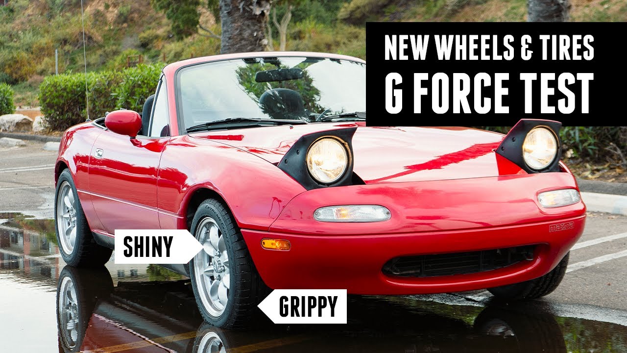 What a Difference! Miata Wheel & Tire Upgrade + Grip Test!