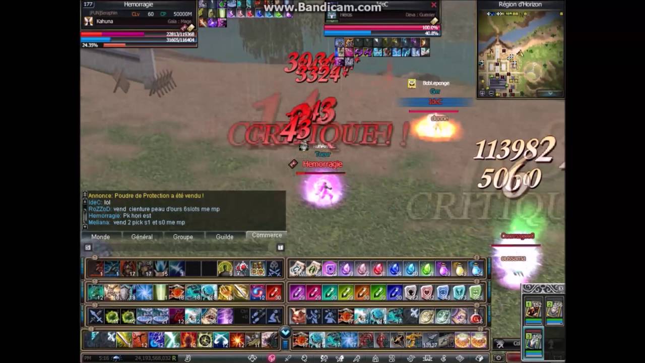Rappelz Shiva : Pk On &agrave; Horizon Est !
