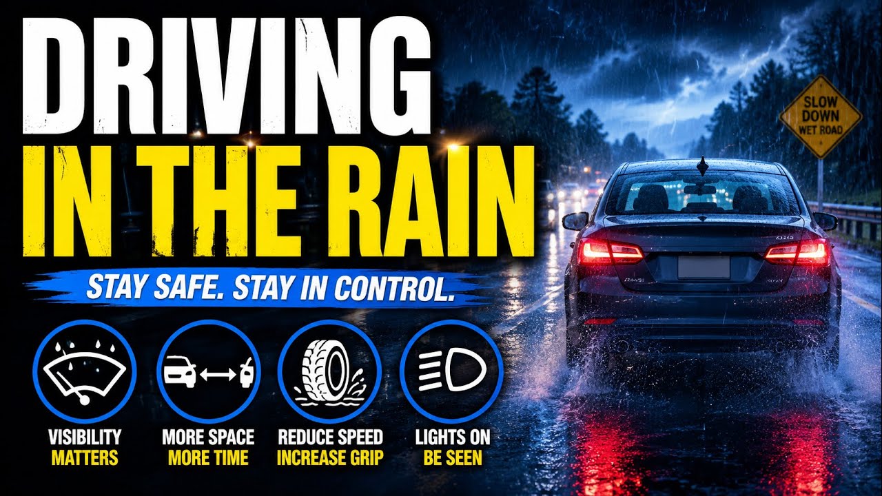 Rain - And Why It's So Dangerous to Drive in | Episode 52 | Mastering the Commute Podcast