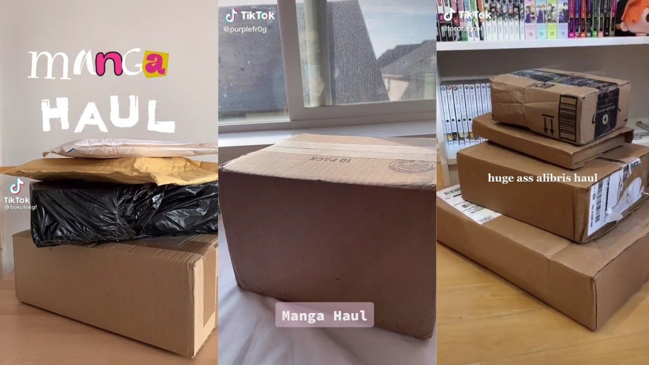 manga • unboxing • haul 2.0📦☄//pt 9//tiktok