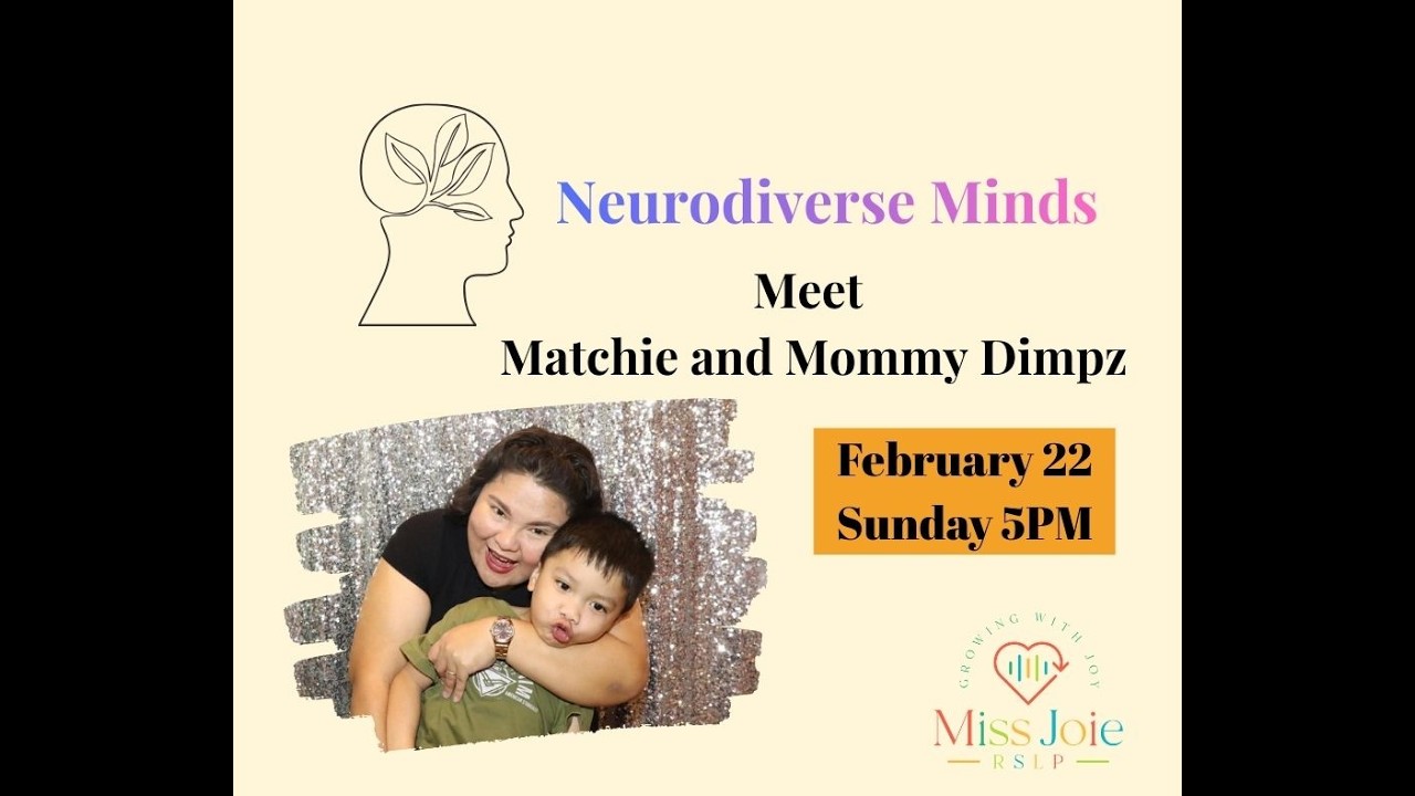 Neurodiverse Minds February 2026 presents Matchie and Mommy Dimpz
