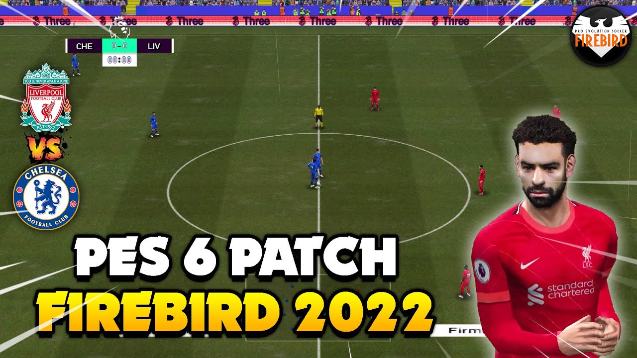 PES 6 Patch 2022 | Firebird Patch 2022 | Chelsea vs Liverpool Gameplay | Full Match FHD 60FPS