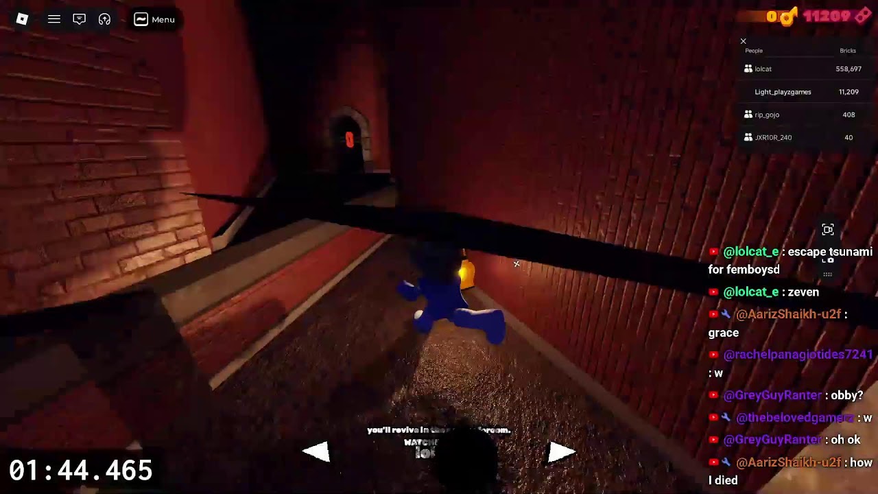 playing roblox with viewers live