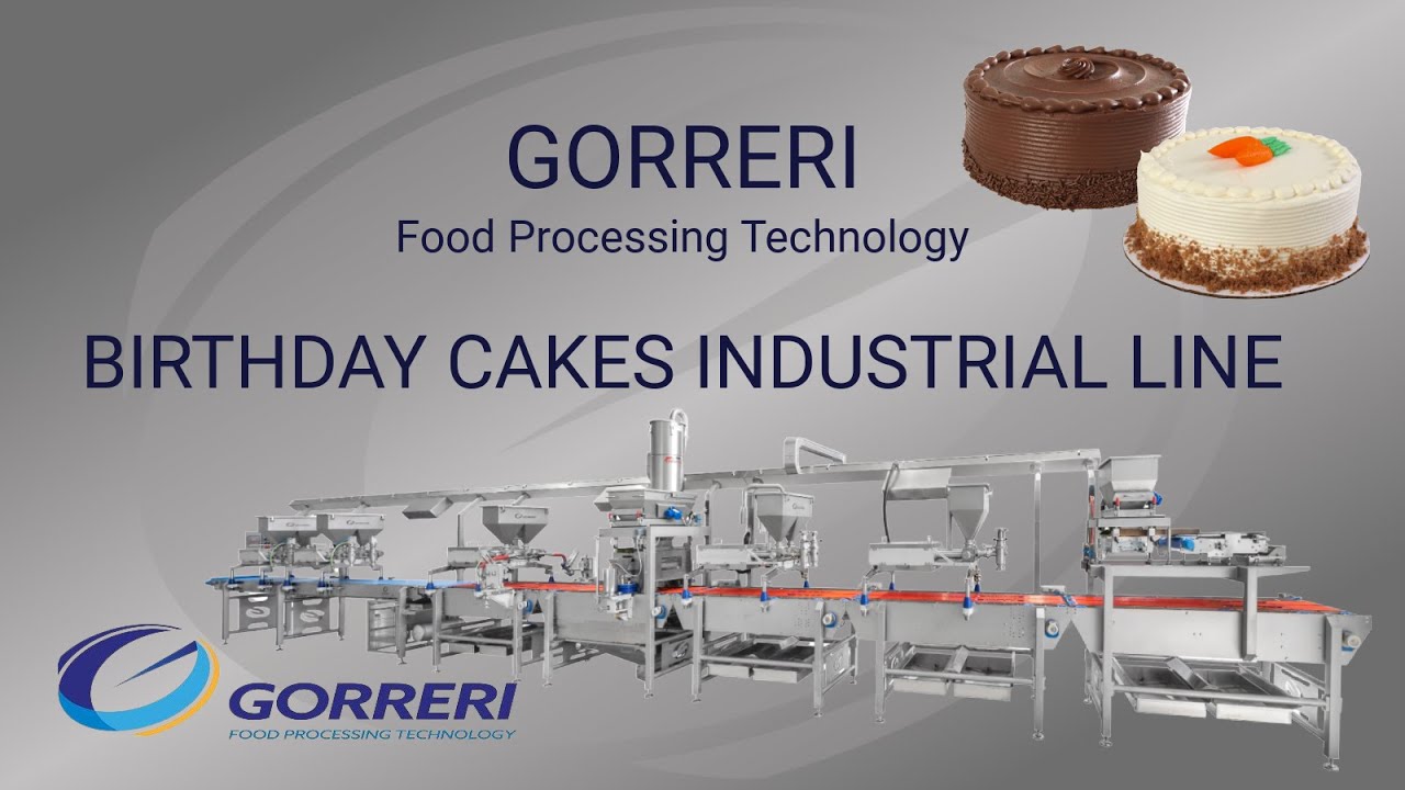 Gorreri BIRTHDAY CAKE INDUSTRIAL LINE