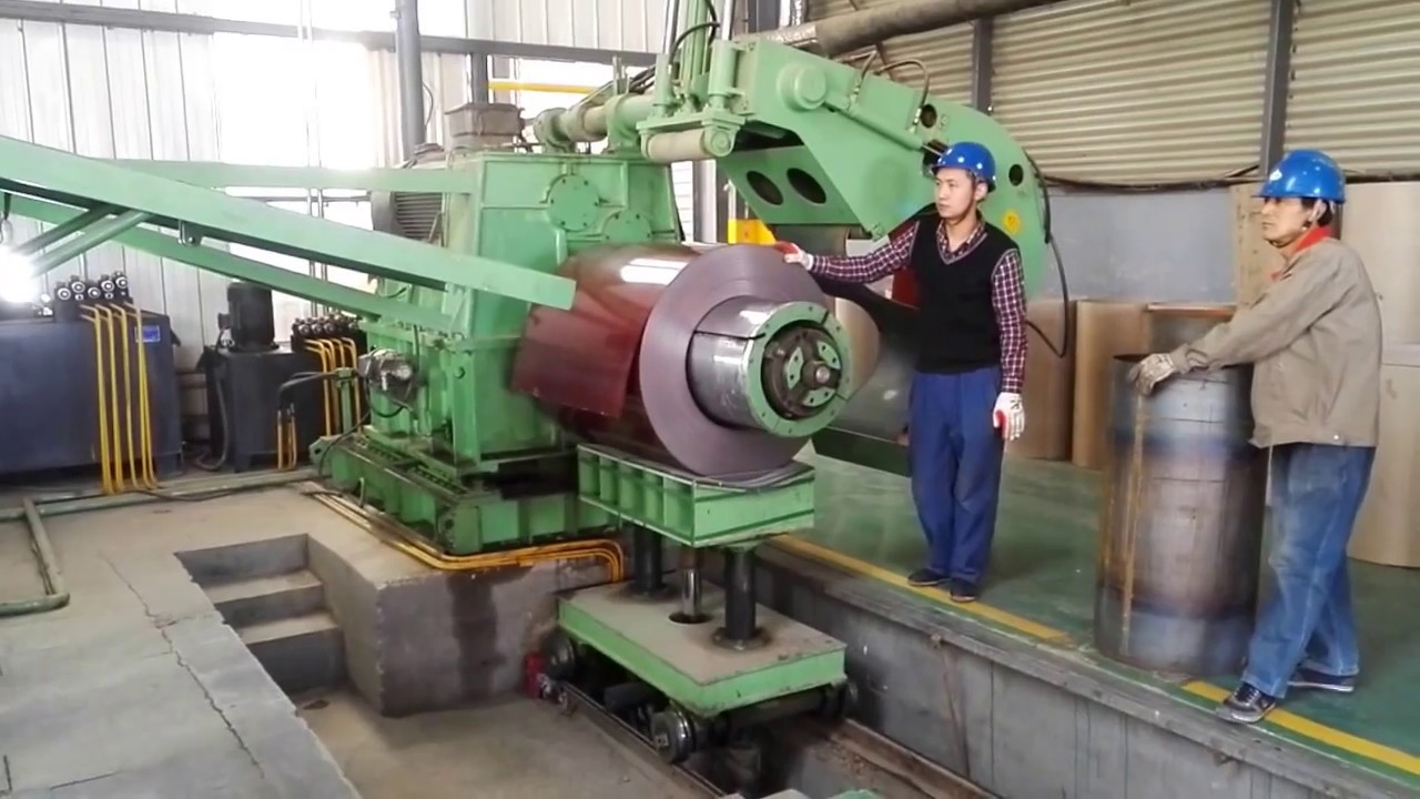 Coil Printing Technology Within Our Color Coating Line