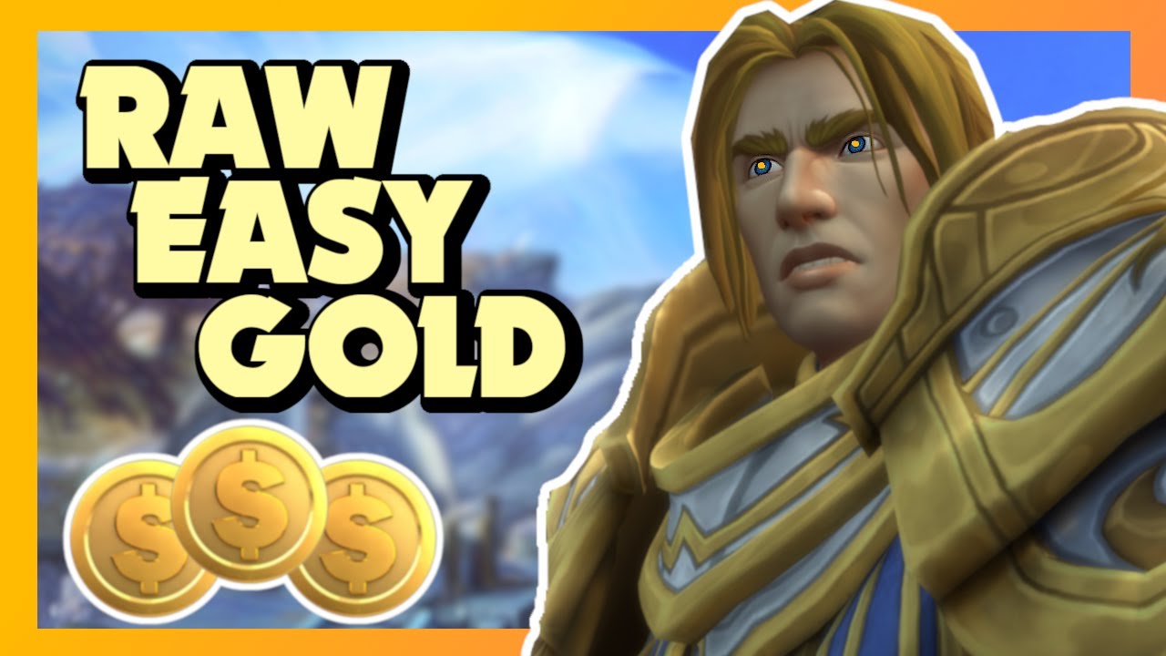 WOW RAW Gold  Farm Tutorial Garrison - EASY GOLD