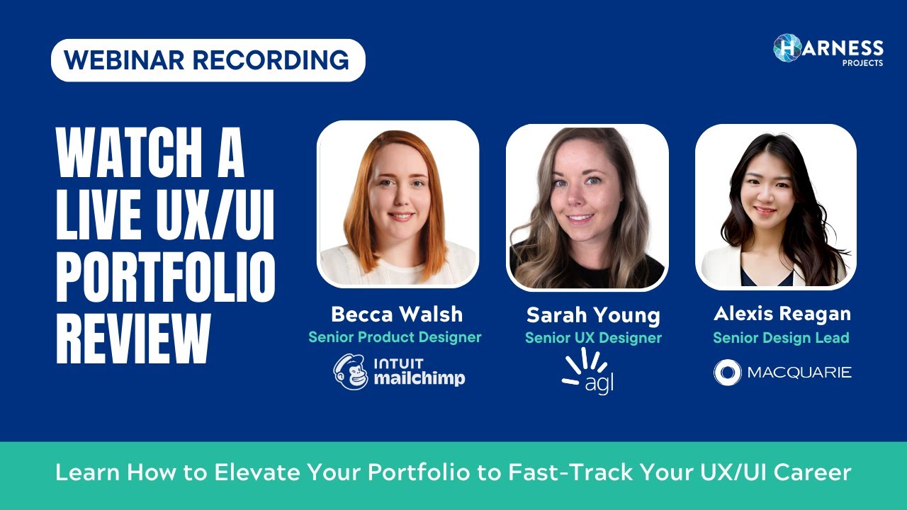 Watch 3 Live UX/UI Portfolio Reviews