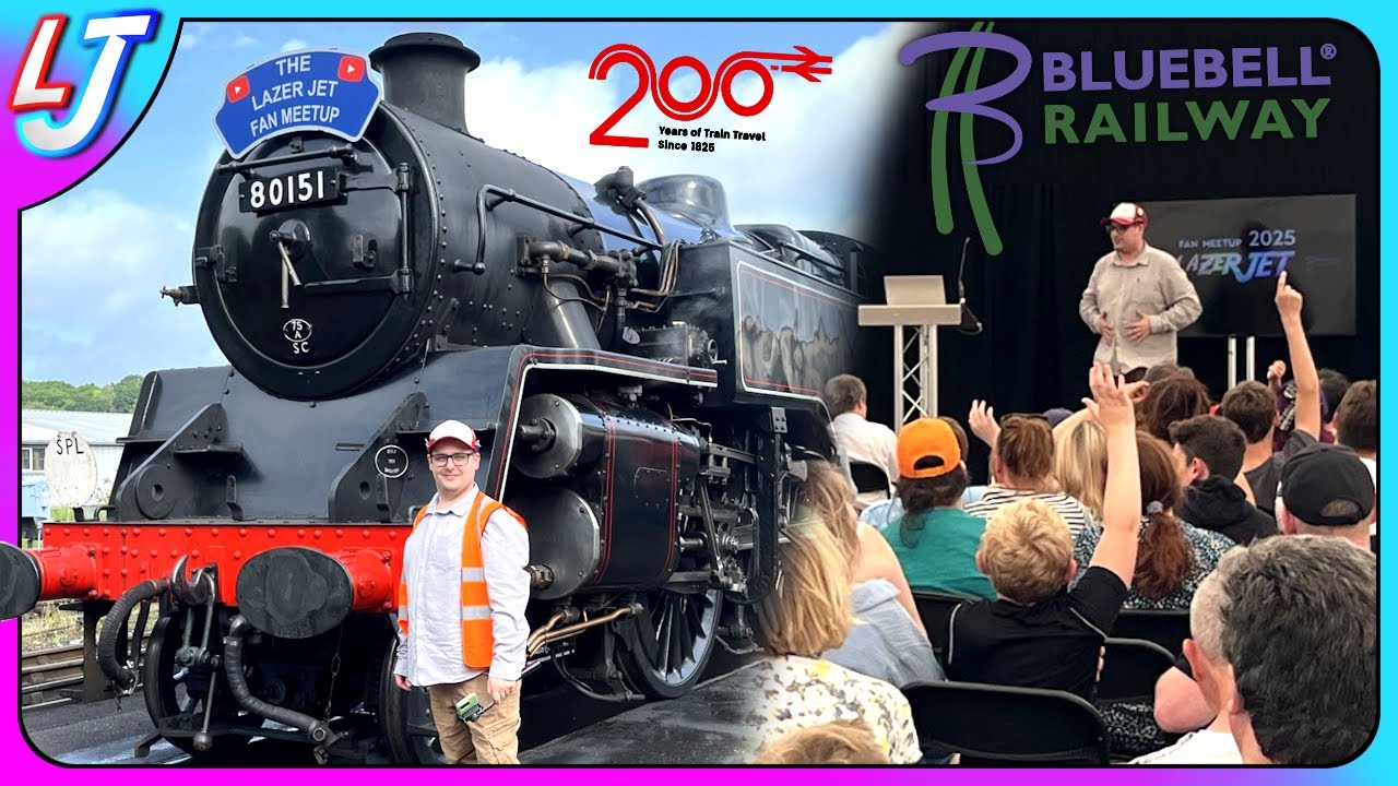 LaZeR JET Fan Meetup 2025 Q&A - The Bluebell Railway