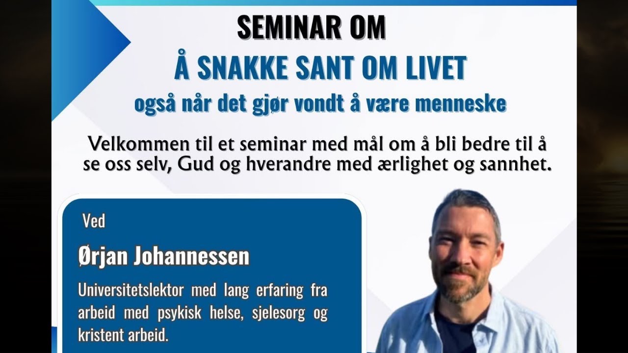 Seminar Lørdag 7 Februar 2026 ved Ørjan Johannessen