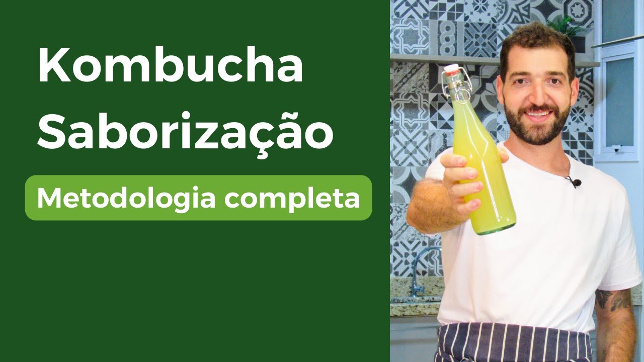 Kombucha Saborização - Aula completa  Enzo Neto
