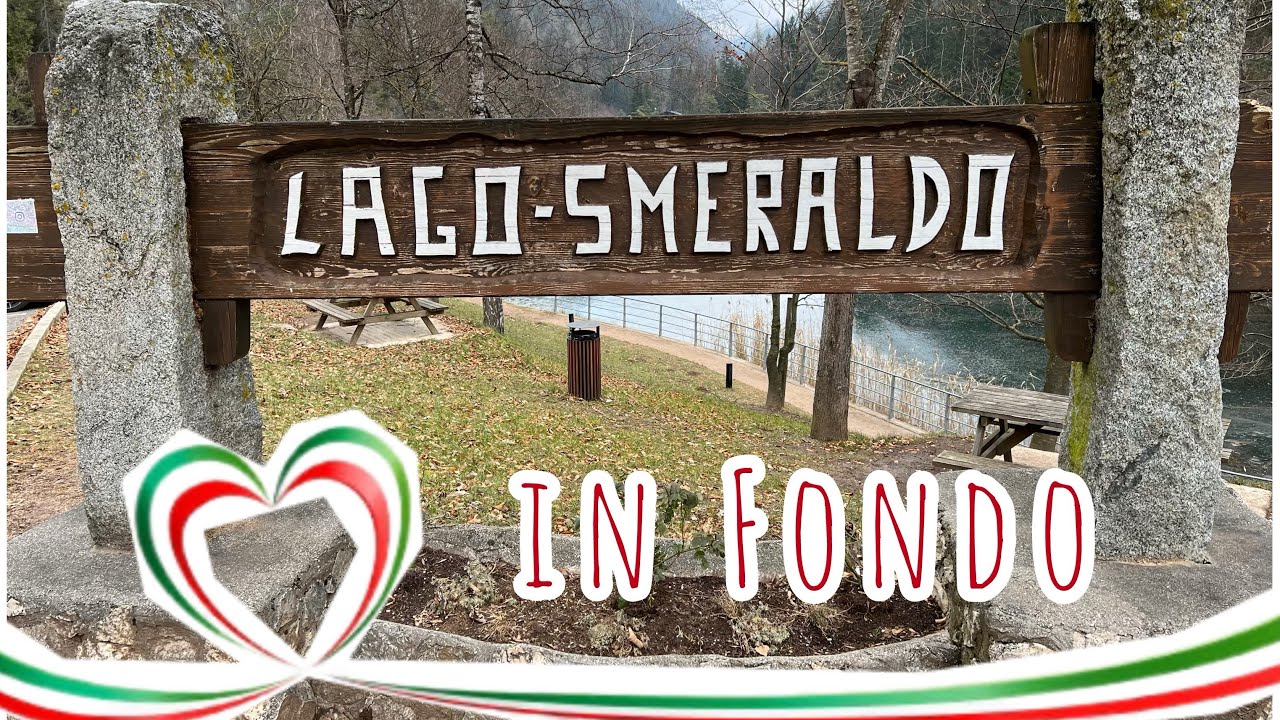 🇮🇹Visiting beautiful places of Italy: Canyon Rio Sass by lake Lago Smeraldo #travel
