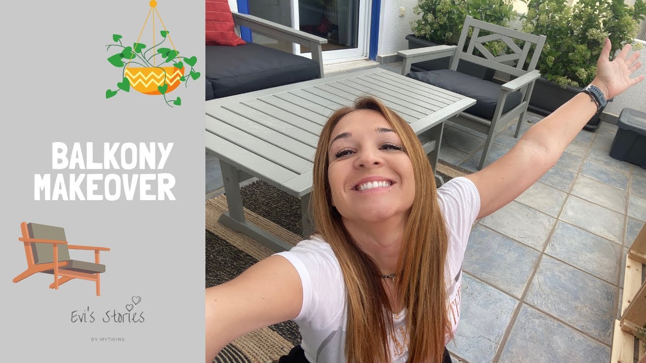 Ανανέωση & Διακόσμηση Βεράντας. Balcony Makeover | Evi Stathatou
