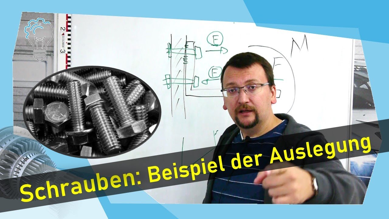 Schrauben: Beispiel der Auslegung