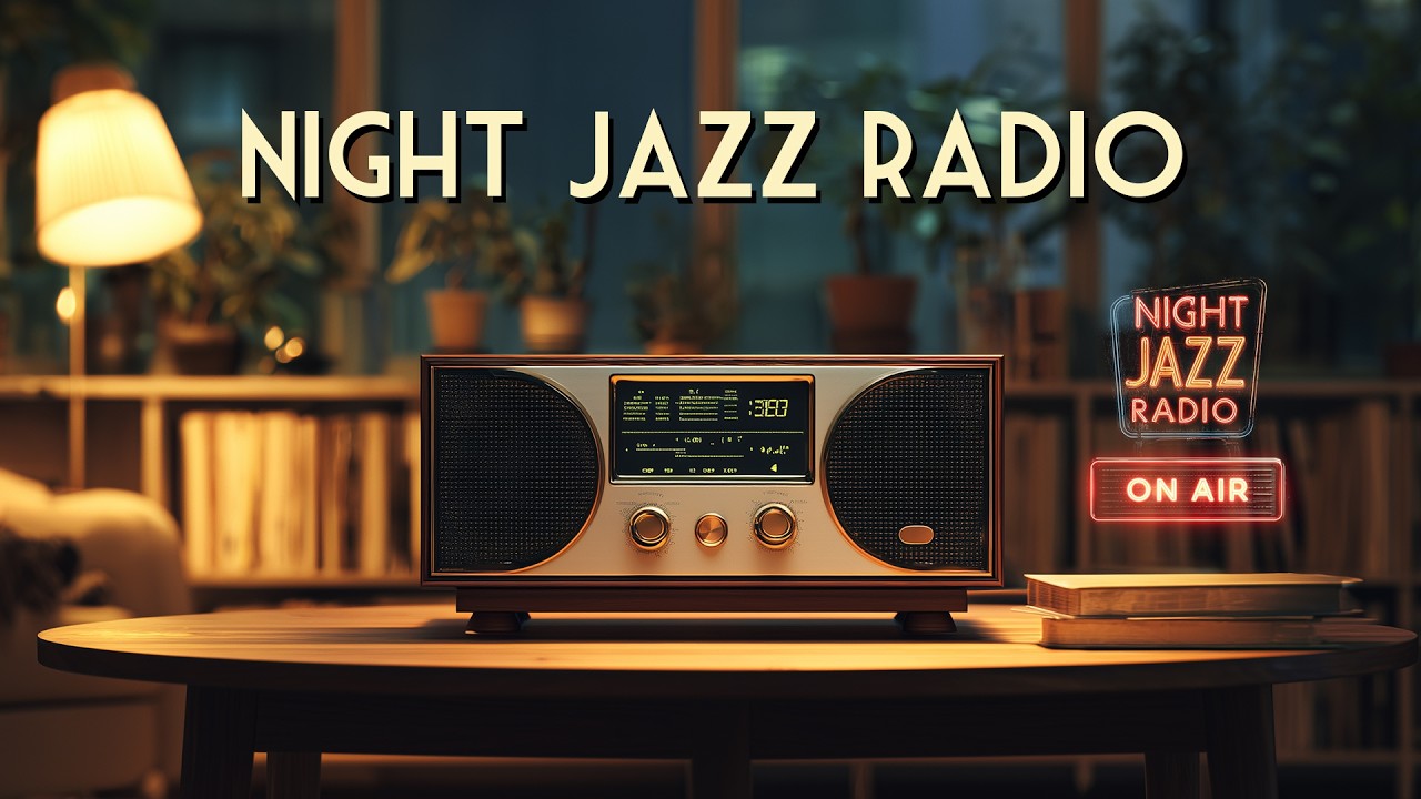 Night Jazz Radio 📻  | Late Night Broadcast