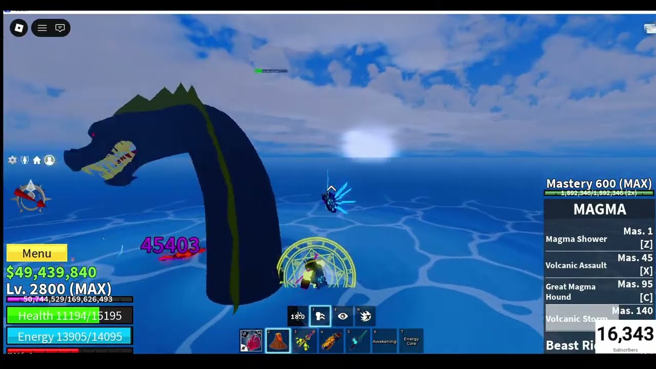 Live🔴leviathan Hunt #bloxfruits #trendingshorts #roblox #live