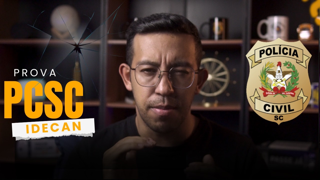 PCSC 2026: Dicas de Ouro para o Dia da Prova IDECAN | Como Controlar a Ansiedade e Ganhar Tempo