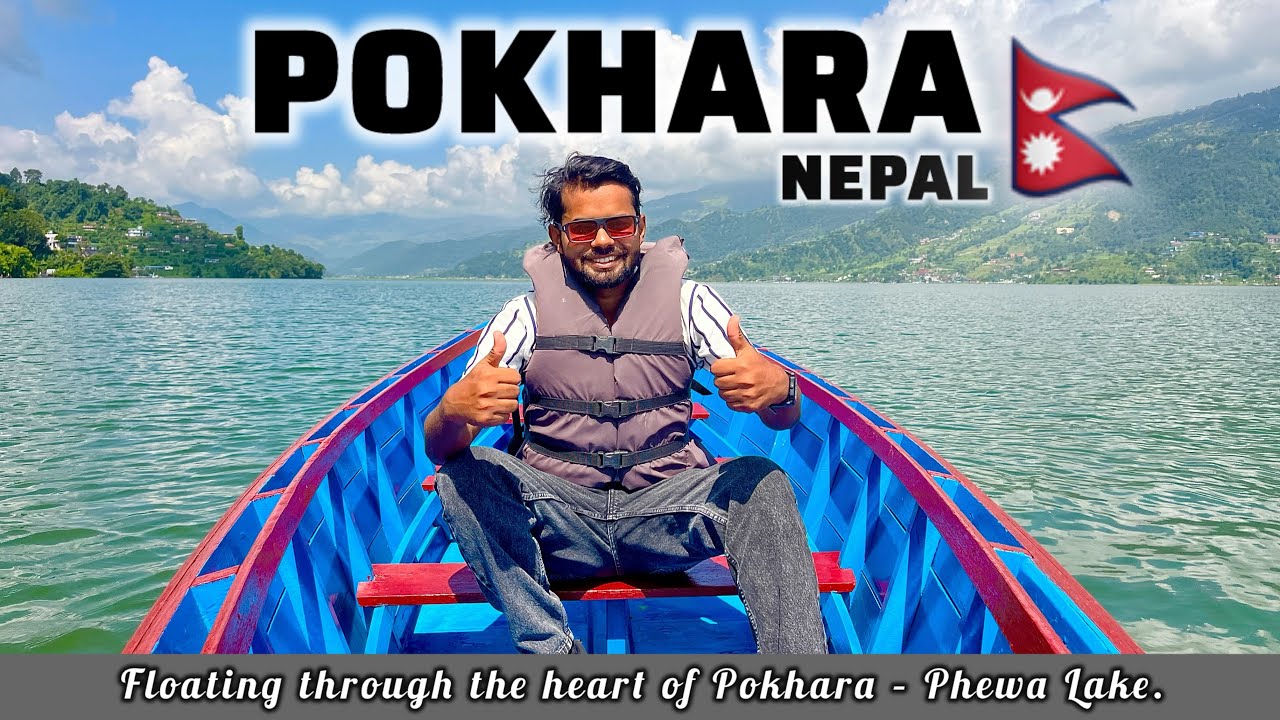 Floating through the heart of Pokhara – Phewa Lake, Nepal🇳🇵| Wanderer Heera 