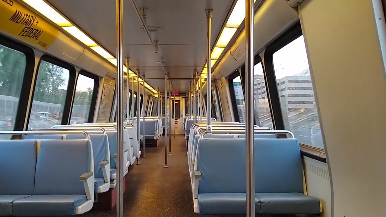 A Ride on an Empty WMATA Train