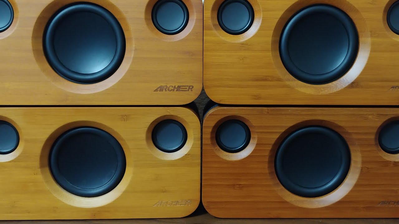 Archeer A320 25W BAMBOO Super Bass Bluetooth Speaker!