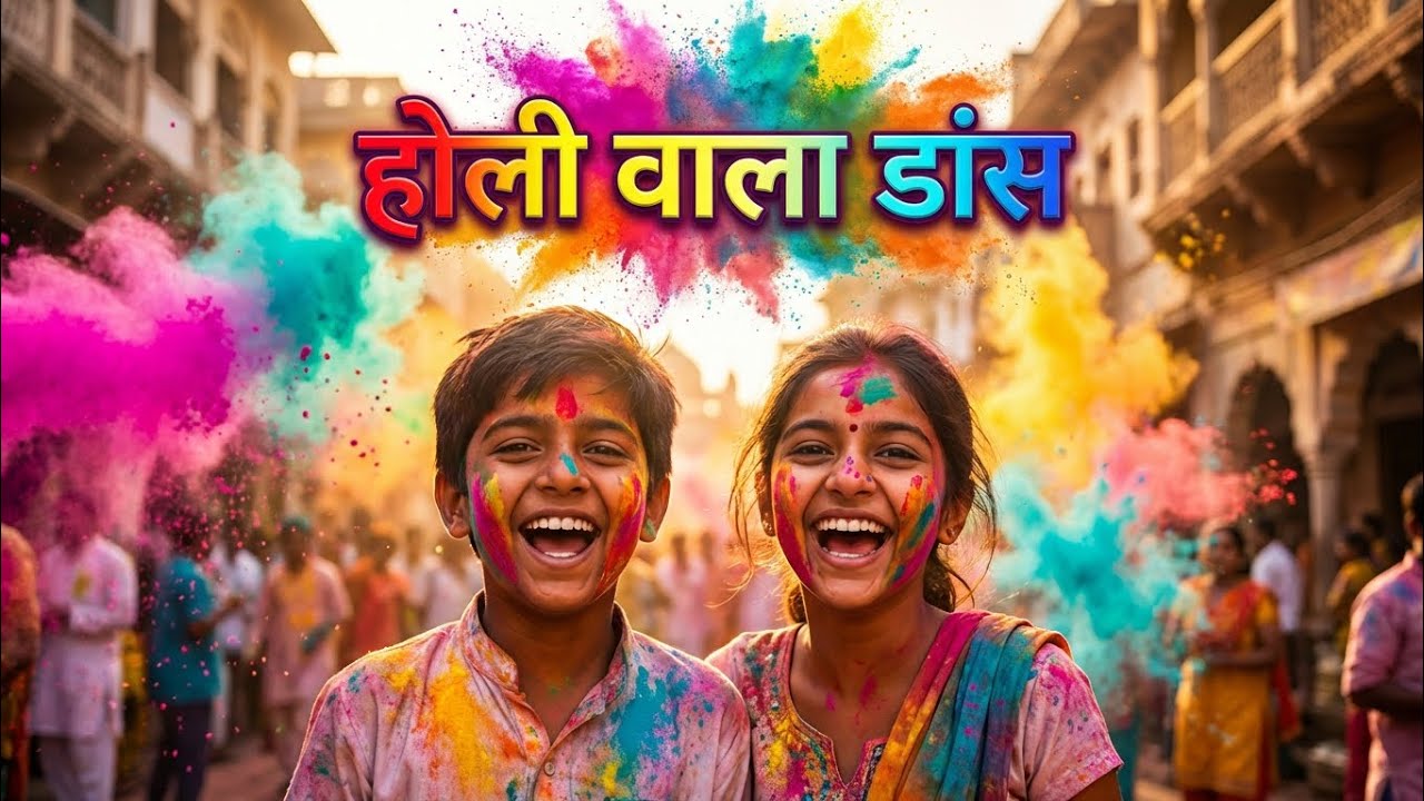 Holi Wala Dance 🌈 | New Holi Party Song 2026 | Bollywood Jhankar Mix