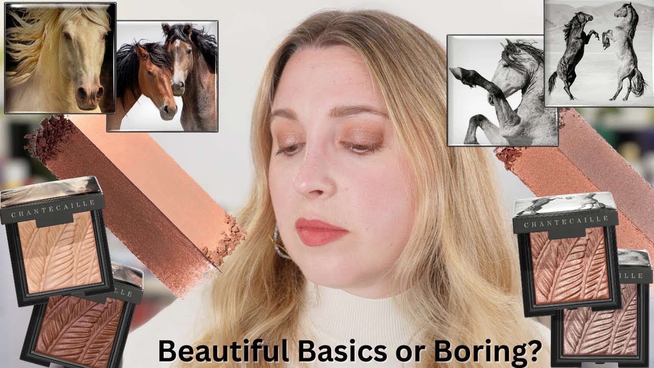 Коллекция CHANTECAILLE Wild Mustang осень 2023 | Люминесцентные и матовые тени для век