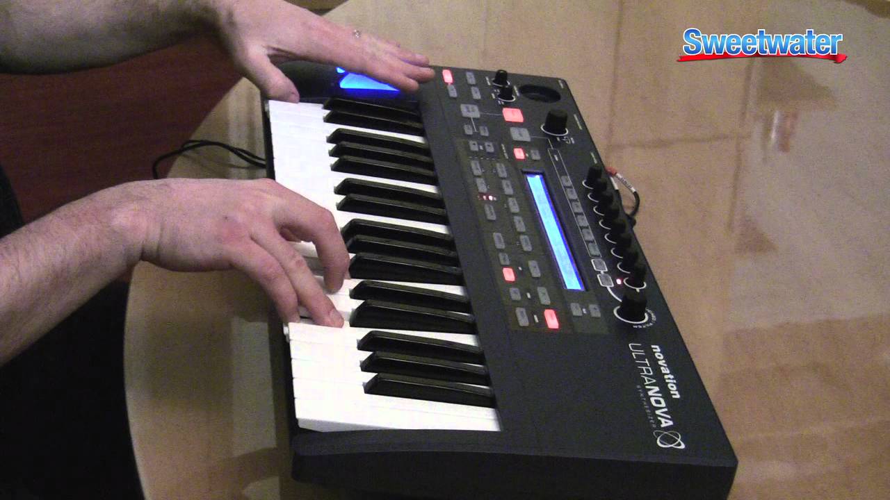 Novation UltraNova Synthesizer Demo — Daniel Fisher