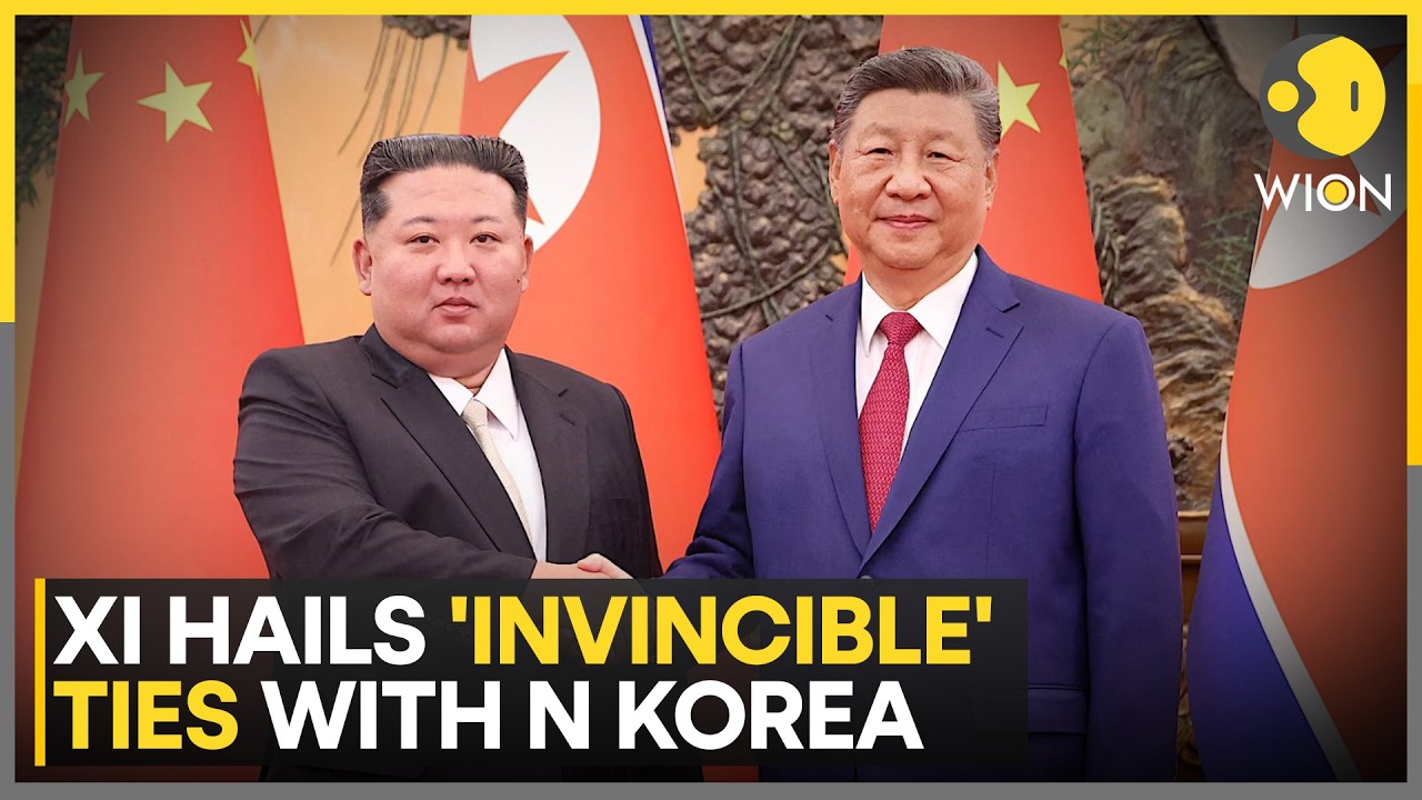 Chinese President Xi Jinping on a Two-Day Visit to North Korea | WION News