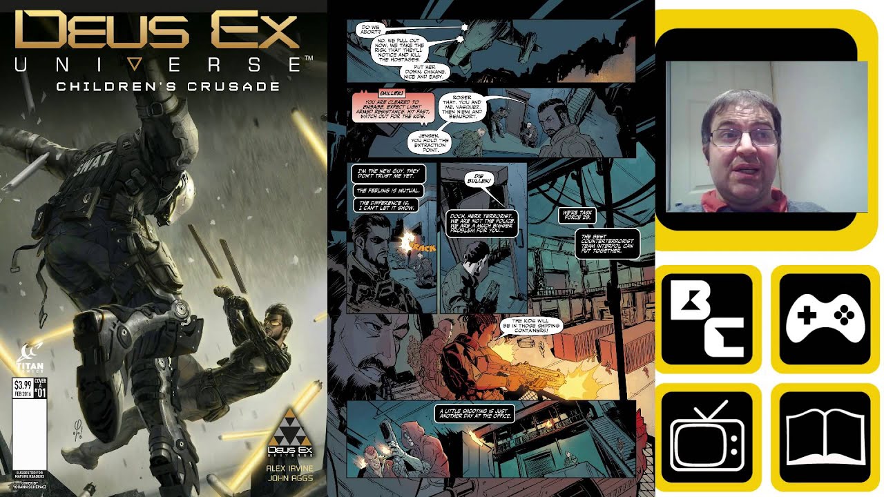 DEUS EX UNIVERSE: CHILDREN'S CRUSADE #1; BC Comic Review
