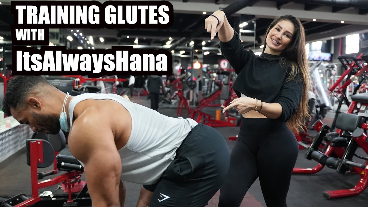 JUSTIN ST PAUL-TRAINING GLUTES WITH ItsAlwaysHana