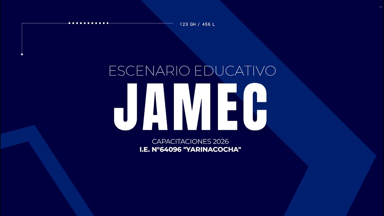 CIE JAMEC 2da Capacitación de Docentes // IE N°64096 Yarinacocha