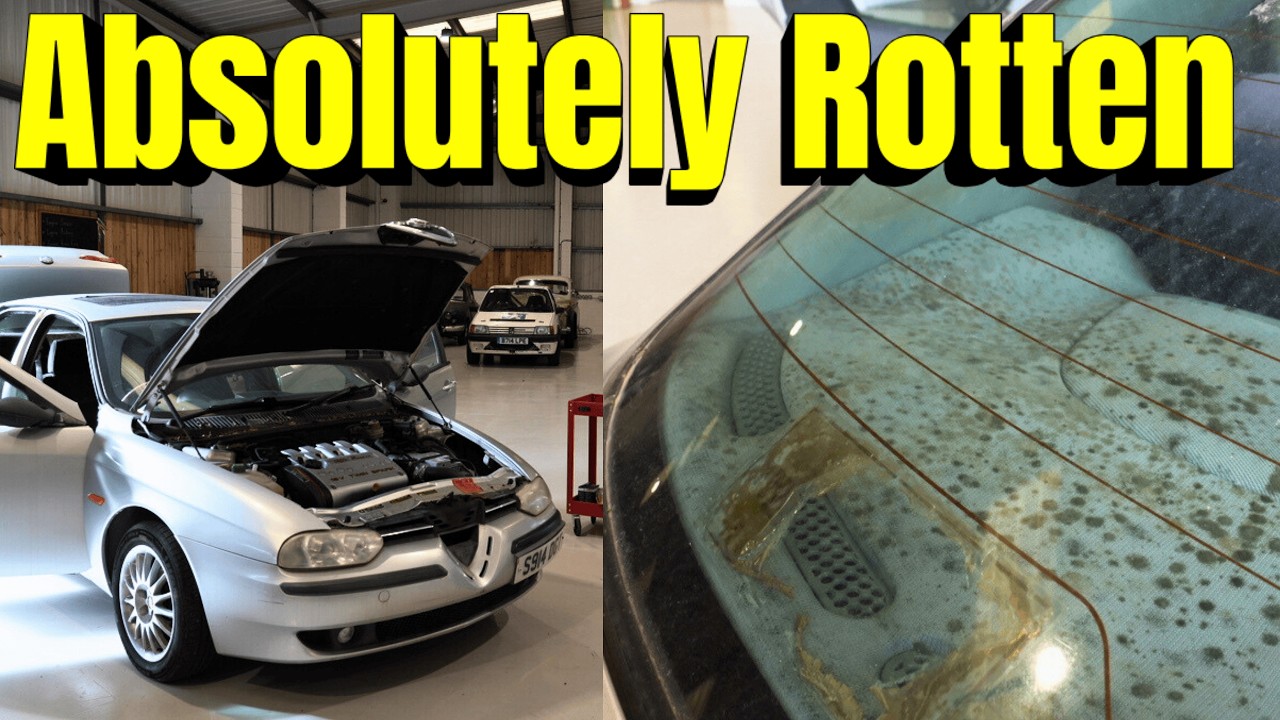 Cleaning The WORST Alfa Romeo 156 Interior...