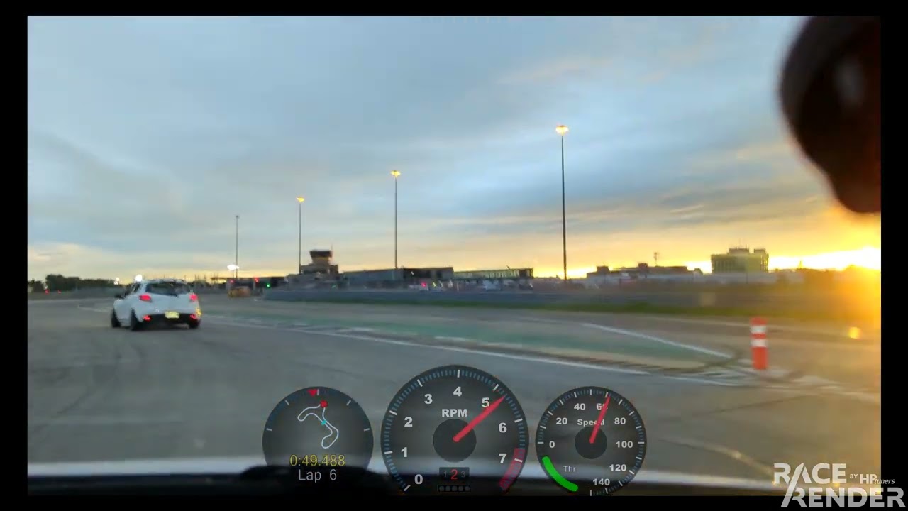 Icar 2023-08-08 7:46PM Best lap 1:22.880...Ceramic Pad Elantra GT Auto
