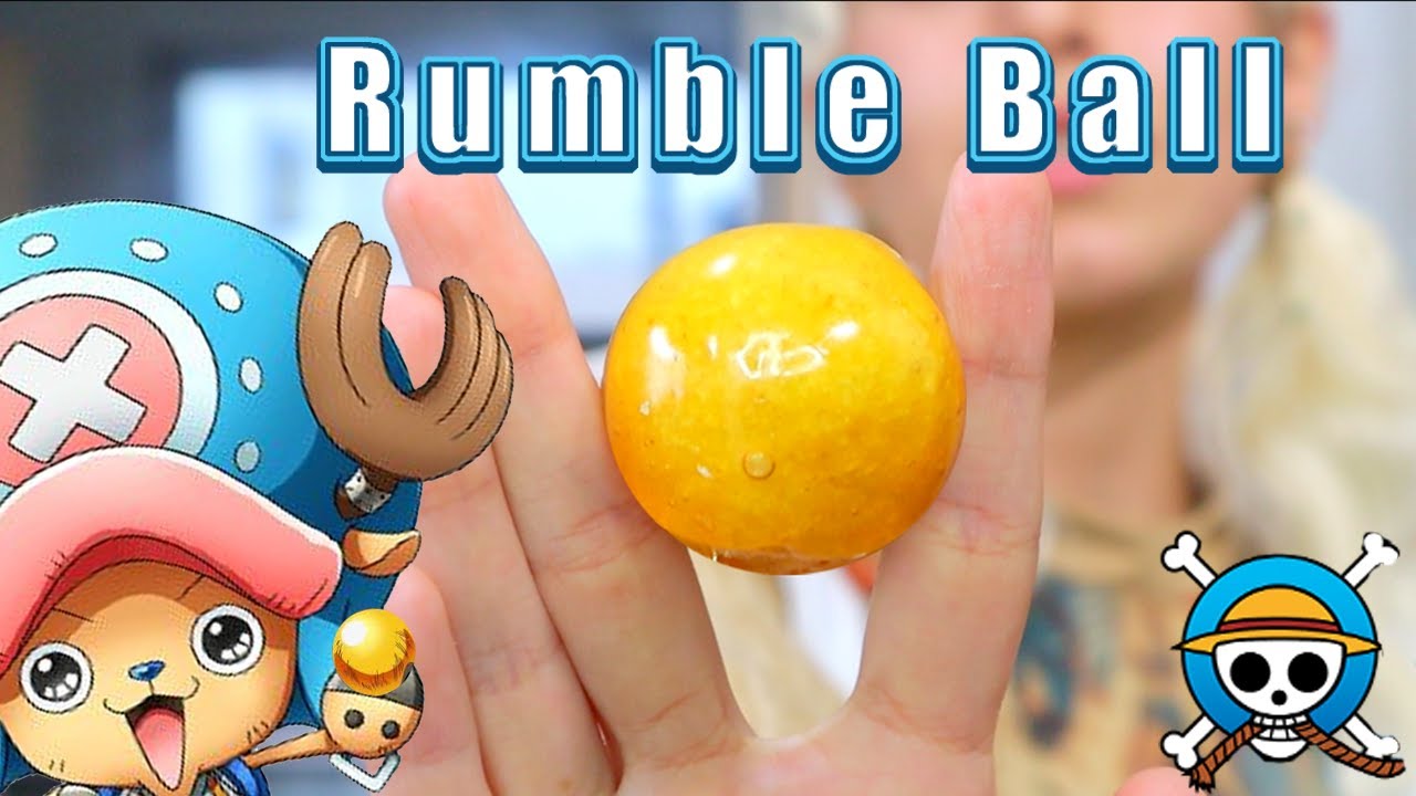 How to make Chopper's Rumble ball I One Piece
