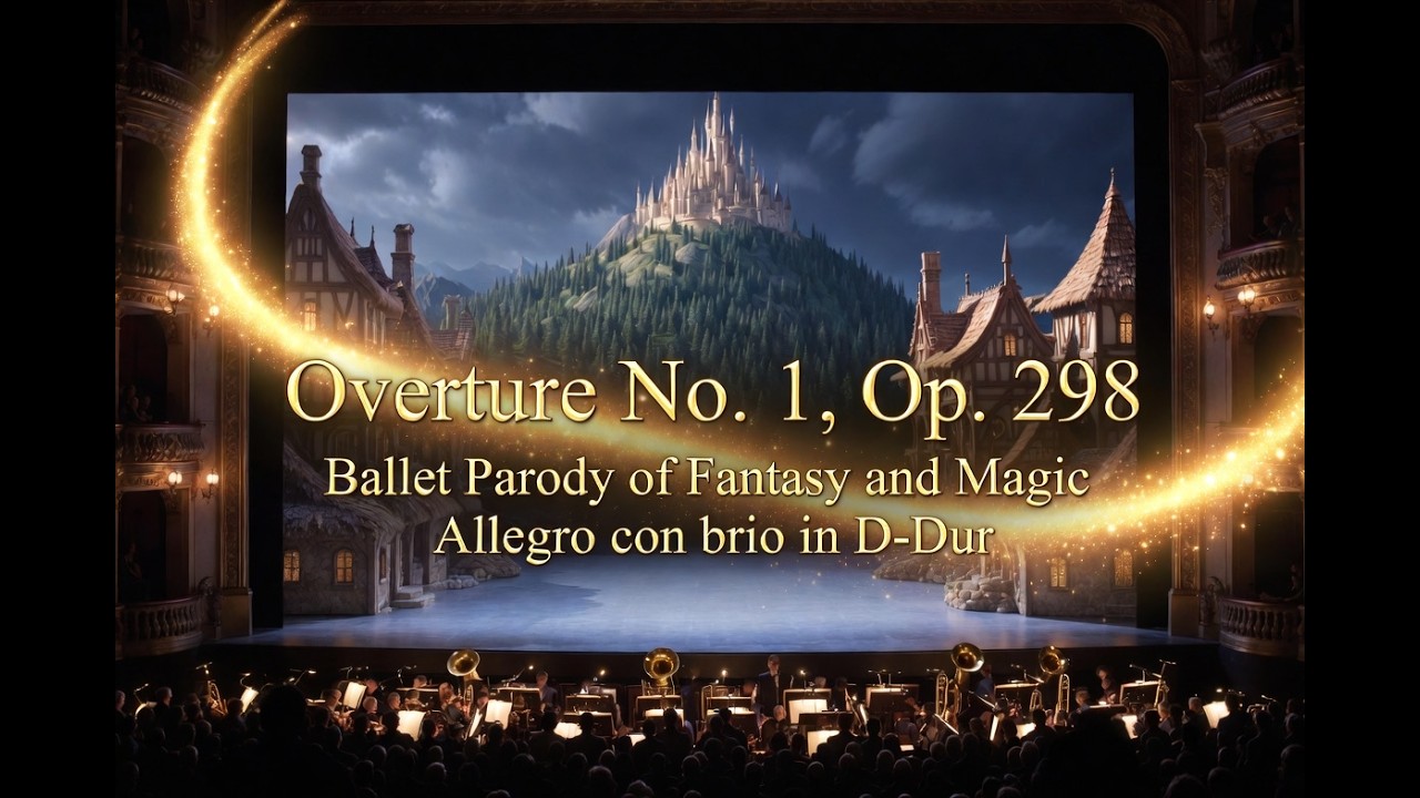 Overture Nº 1, Op. 298: Ballet Parody of Fantasy and Magic - Allegro con brio in D-Dur (41:24) [HD]