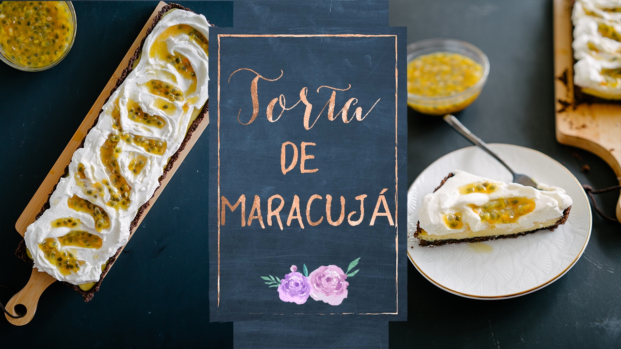 TORTA DE MARACUJÁ ASSADA