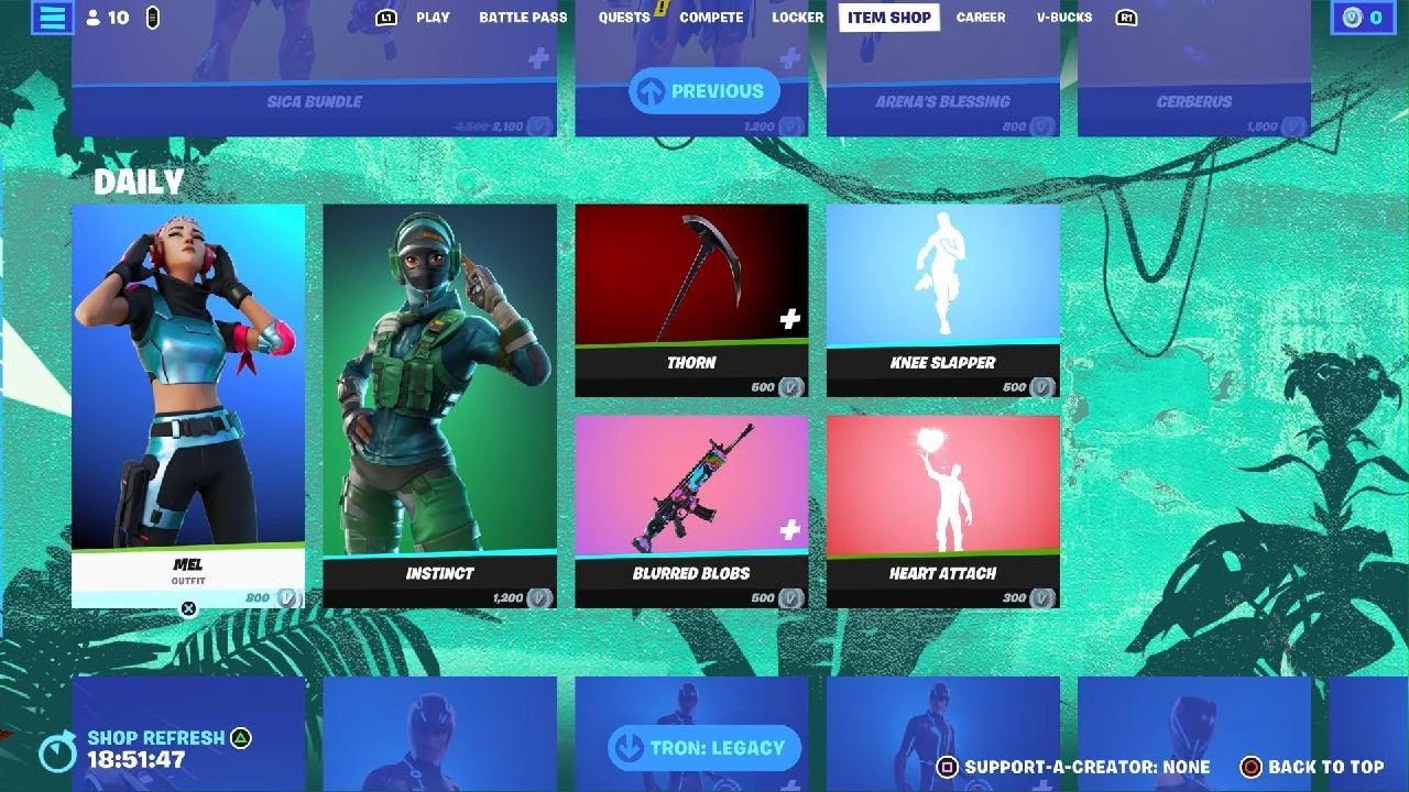 Fortnite Item Shop July 10 2023