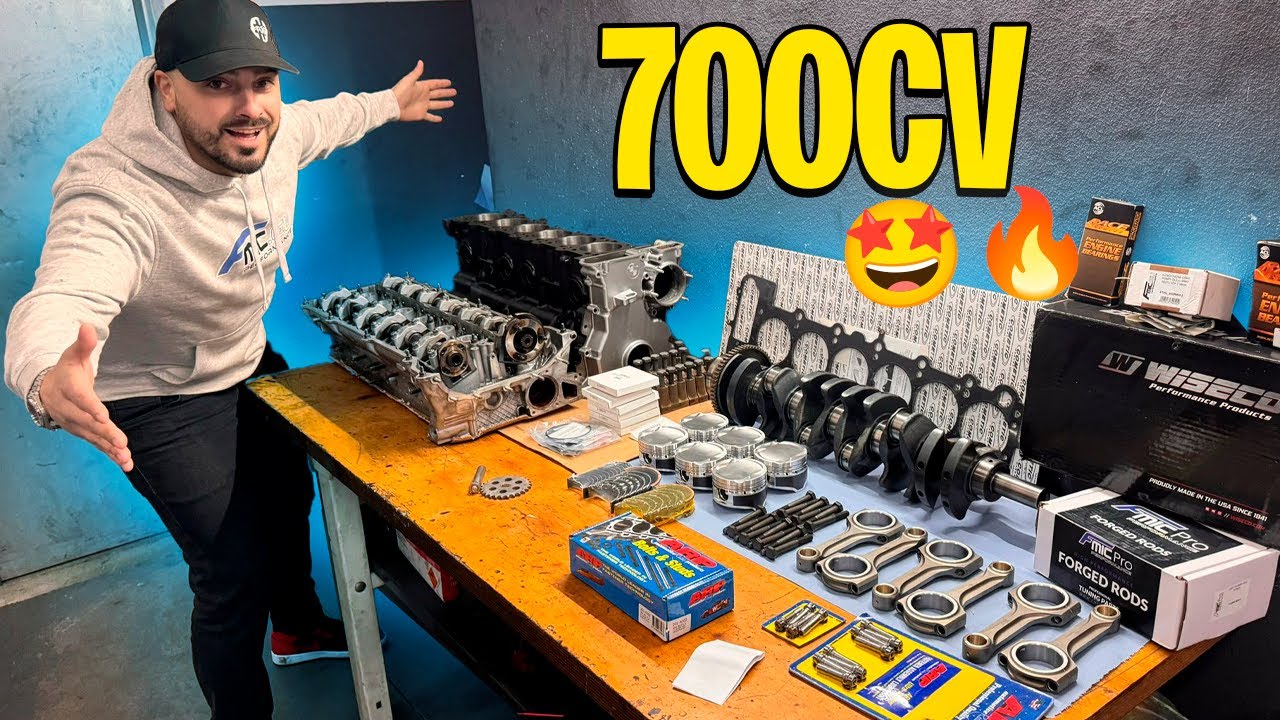 O MEU NOVO MOTOR PARA 700CV !!!