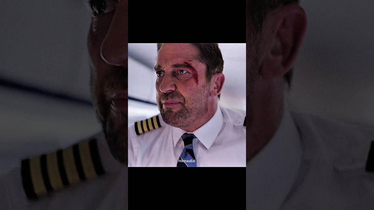 Plane (2023)🔥 Best movie Scene ✈️🔥| Plane crash movie | Gerard Butler |