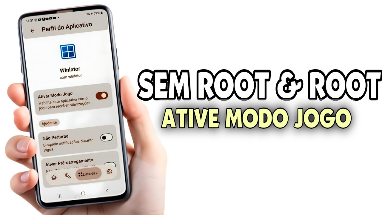 VOCÊ NÃO PRECISA DE ROOT! Como ativar o MODO GAMER em qualquer Android (Fácil e Rápido)
