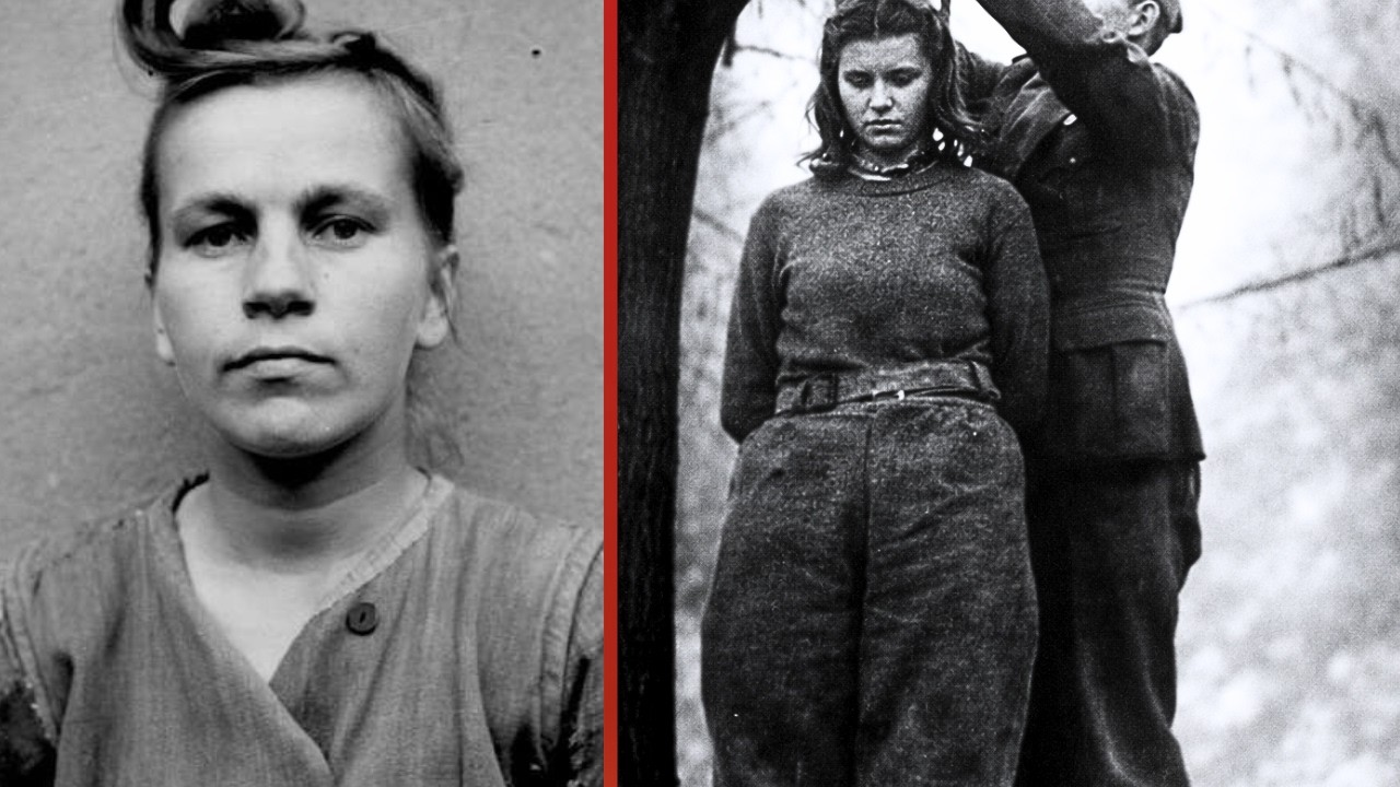 L’Exécution d’Elisabeth Volkenrath — Le Jugement d’une Gardienne des camps nazis | Images d’archives