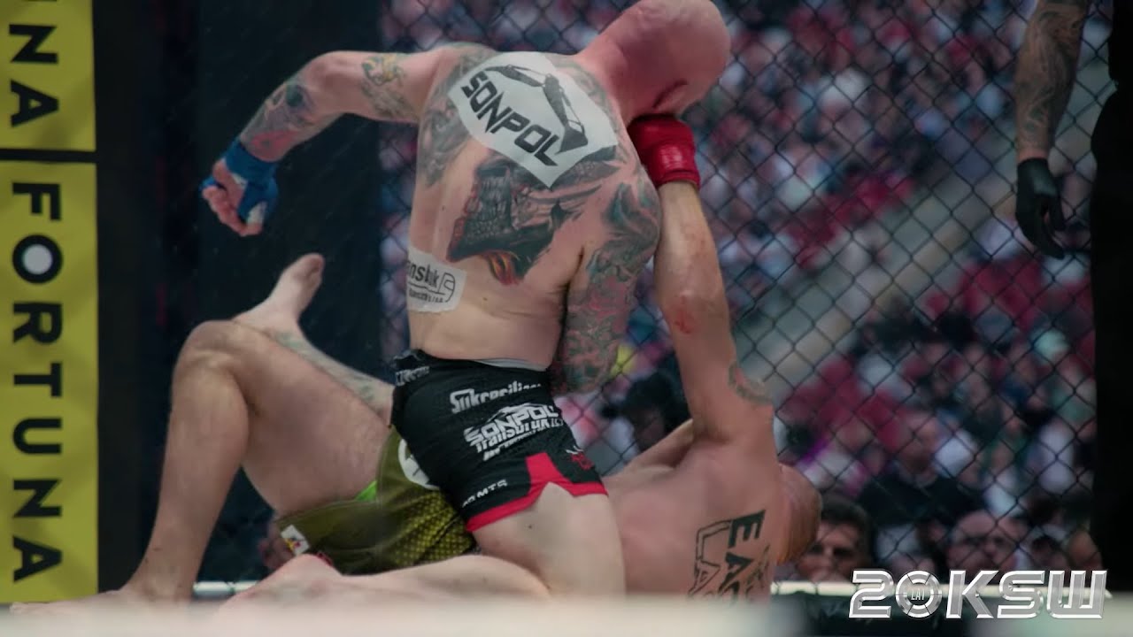 Nokaut Krzysztofa Głowackiego z każdego ujęcia | XTB KSW Colosseum 2