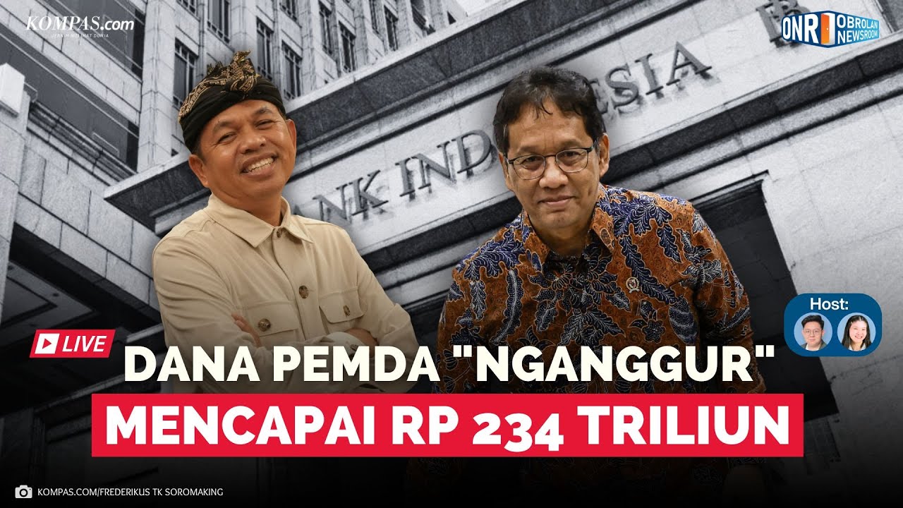 🔴LIVE - Dedi Mulyadi vs Purbaya soal Dana Pemda Mengendap di Bank, Ada Apa? | Obrolan Newsroom