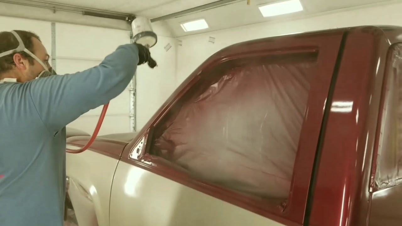 Painting automotive CLEAR COAT...90's model GMC