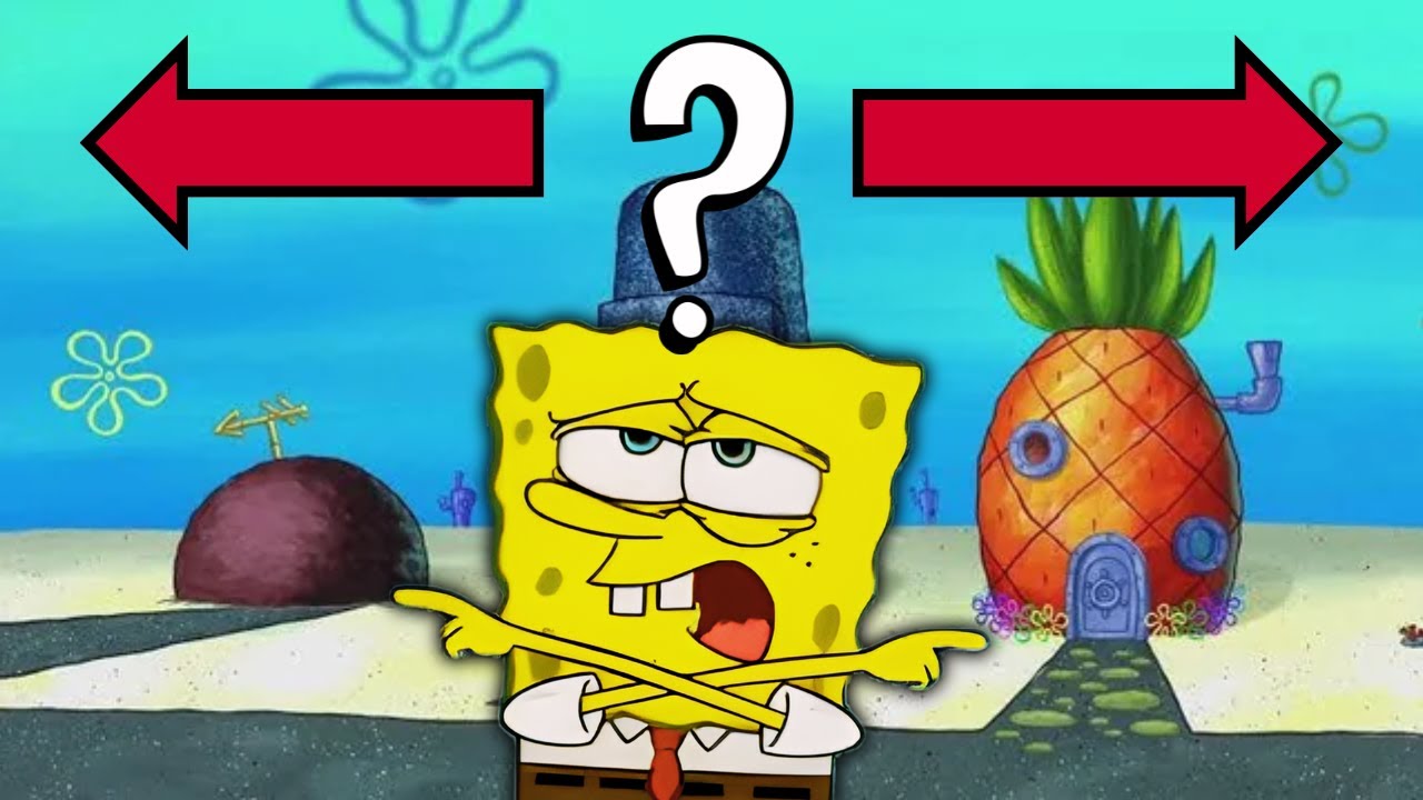 QUAL CAMINHO O BOB ESPONJA USA PARA IR AO TRABALHO???
