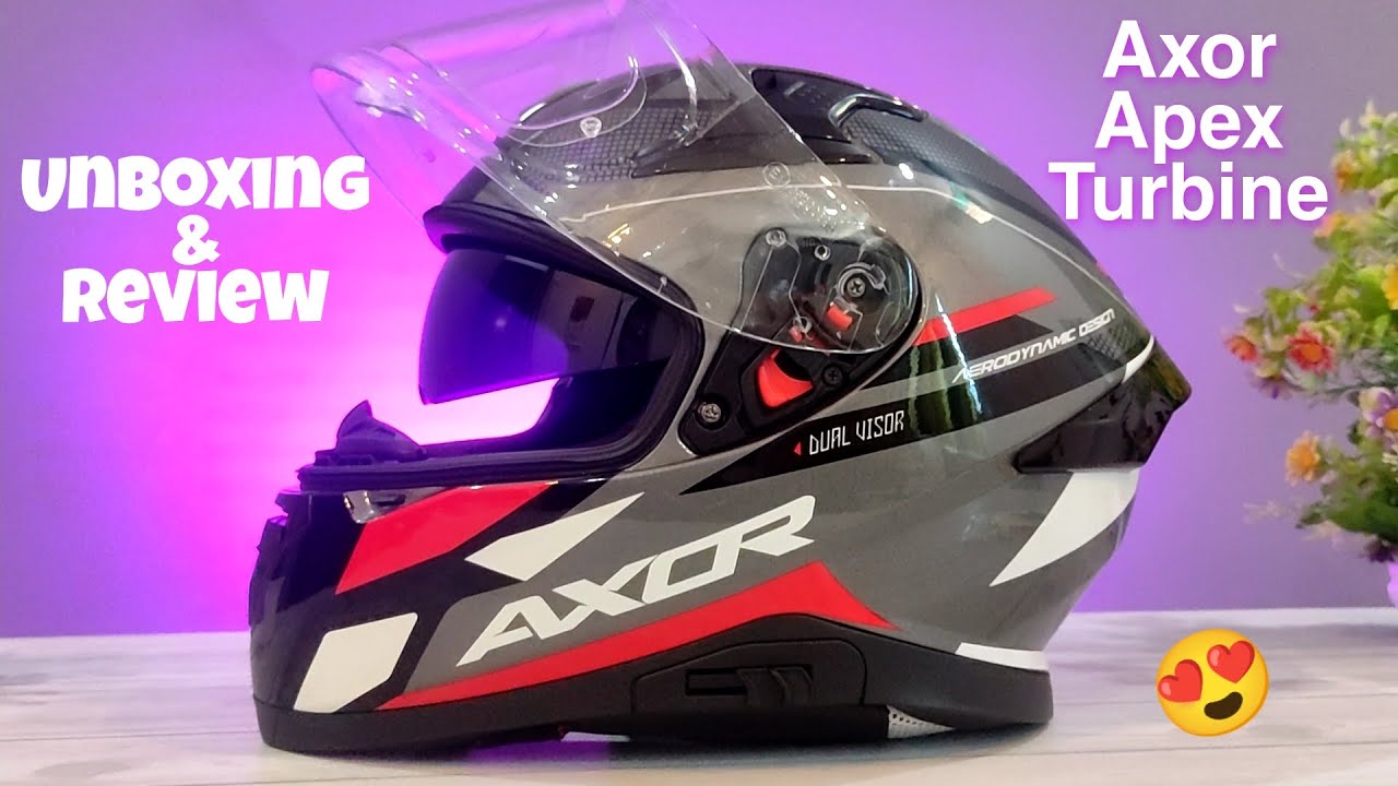 Axor Apex Turbine Helmet | Unboxing & Review #axor #helmet