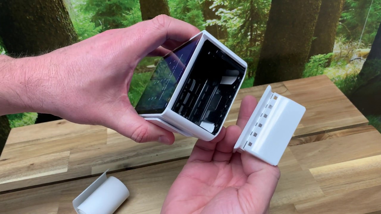 Square terminal Card Reader - Load Receipt Paper