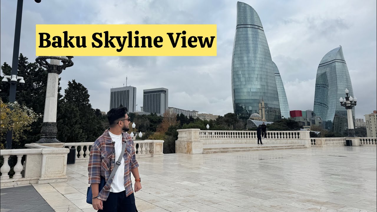 Baku From Above: Funicular Journey + Mesmerizing Views 😲