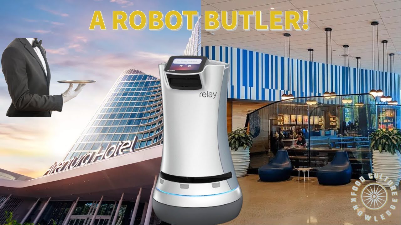 RELAY The ROBOT Butler | Universal Orlando Aventura Hotel