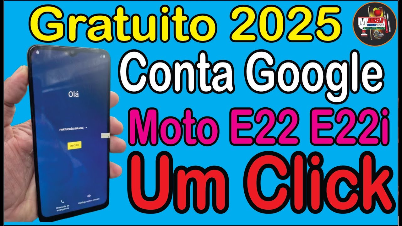 Como Desbloquear Frp Conta Google Moto E22 E22i